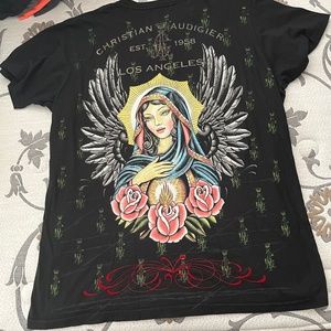 Vintage Christian Audigier Shirt Size XL